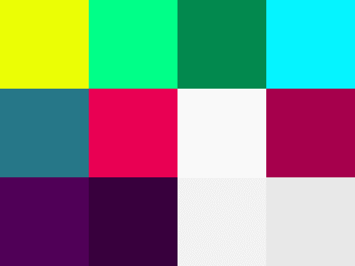 Colour Palettes - BPL